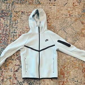 Nike Light Gray Hooded Jacket